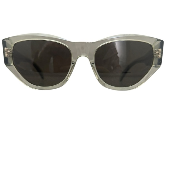 New! Authentic Celine Green/Gray/Clear Sunglasses - Picture 1 of 5